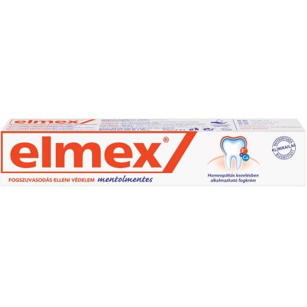 Elmex mentolmentes fogkrém aminfluoriddal 75 ml