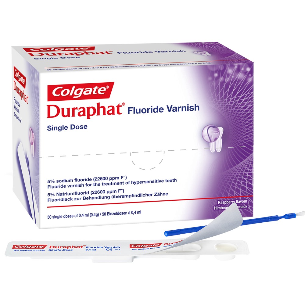 Colgate Duraphat Fluoride varnish 50db lakk 0,4ml Szájpati