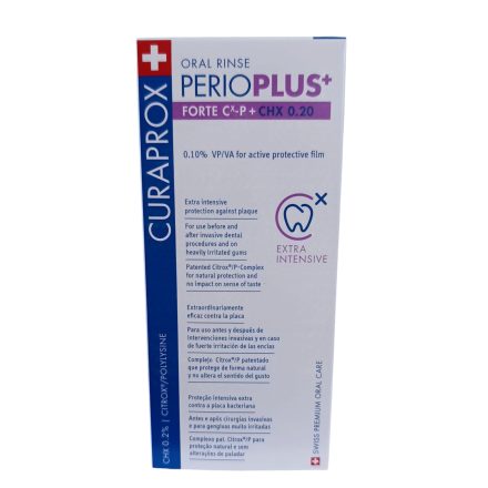 CURAPROX Perio Plus+ Forte szájvíz 0,20% CHX + CITROX 200ml