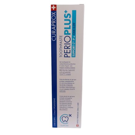 CURAPROX Perio Plus+ Support fogkrém 0,09% CHX + CITROX 75ml