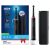 Oral-B PRO 3 3500 Black elektromos fogkefe - 2db Kefefejjel