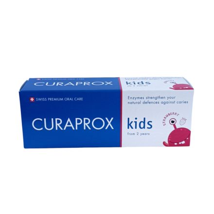 Curaprox Kids epres fogkrém 2 éves kortól fluoridos 60ml