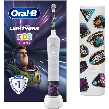 Oral-B D100 Vitality - Lightyear gyermek elektromos fogkefe + útitok