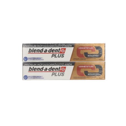 Blend-a-dent Plus Best Hold műfogsorrögzítő krém DUO Pack 2x40g