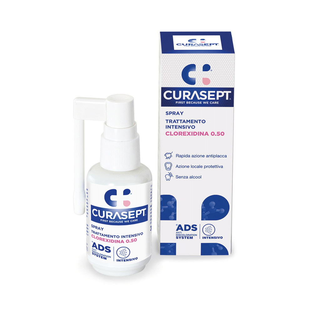 Curasept ADS 350 Parodontális spray 0,5% 30 ml - Szájpatika.