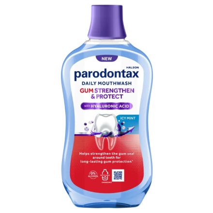 Parodontax Gum Strengthen & Protect szájvíz hialuronsavval 500ml - Icy mint