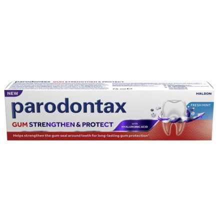 Parodontax Gum Strengthen & Protect fogkrém hialuronsavval 75ml - Fresh mint