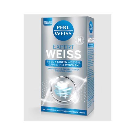 Perlweiss Expert Weiss fogfehérítő fogkrém 50ml