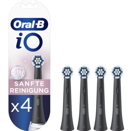 Oral-B iO Gentle Care Black pótfej 4db