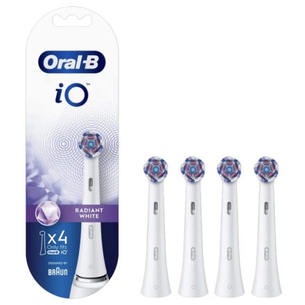 Oral-B iO Radiant White pótfej 4db - polírozó